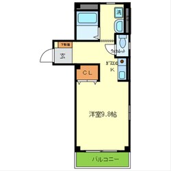 パナハイツ２００１の物件間取画像